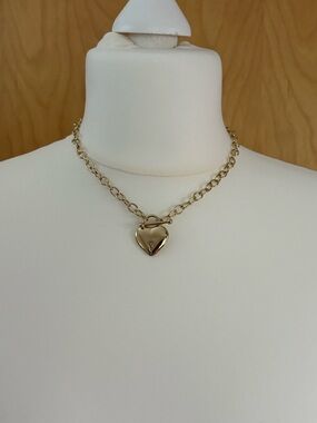 Gold-tone Heart Necklace